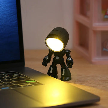 Mini Night Light LED Cartoon Hero Police Desk Lamp for Kids